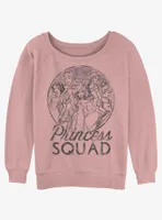 Disney Princesses Princess Squad Womens Slouchy Sweatshirt