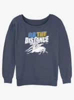 Disney Hercules Go The Distance Pegasus Womens Slouchy Sweatshirt