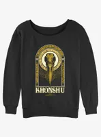 Marvel Moon Knight Khonshu Womens Slouchy Sweatshirt