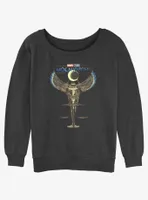 Marvel Moon Knight Khonshu Relic Womens Slouchy Sweatshirt