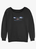 Marvel Moon Knight Eyes Womens Slouchy Sweatshirt