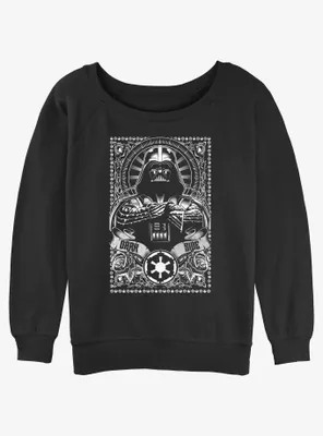 Star Wars Vader Dark Side Womens Slouchy Sweatshirt