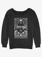 Star Wars Vader Dark Side Womens Slouchy Sweatshirt