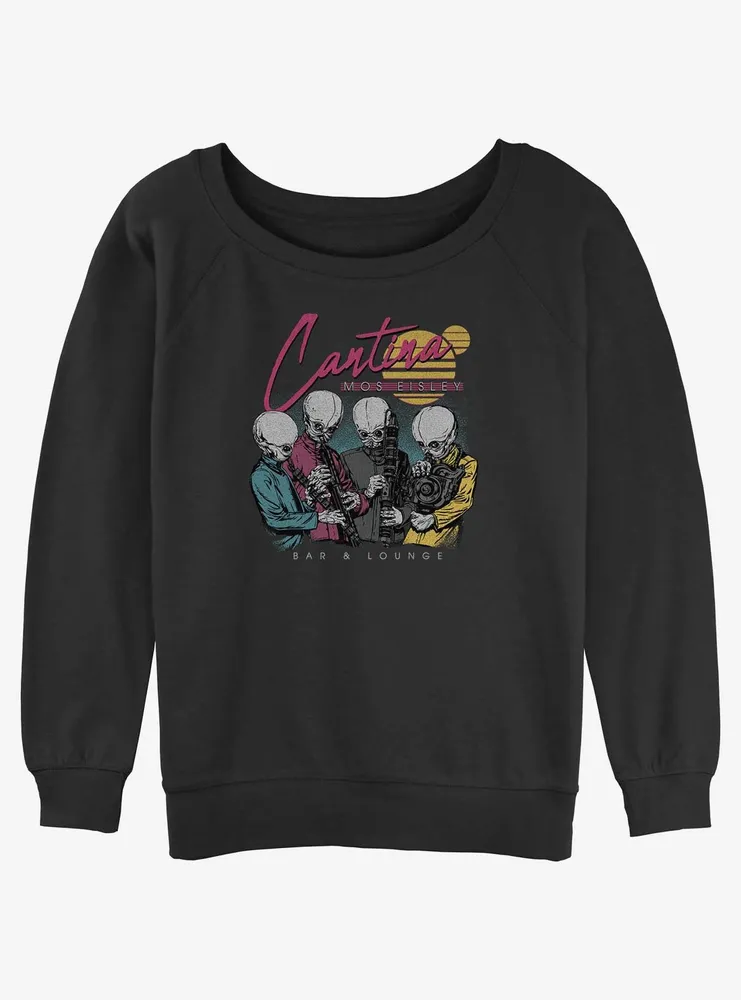 Star Wars Cantina Miami Womens Slouchy Sweatshirt