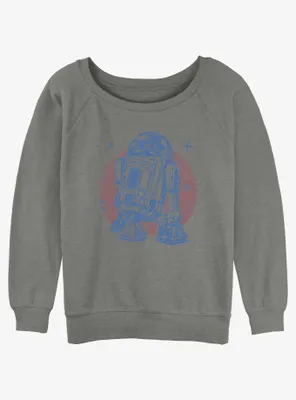 Star Wars R2-D2 Womens Slouchy Sweatshirt