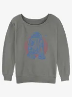 Star Wars R2-D2 Womens Slouchy Sweatshirt