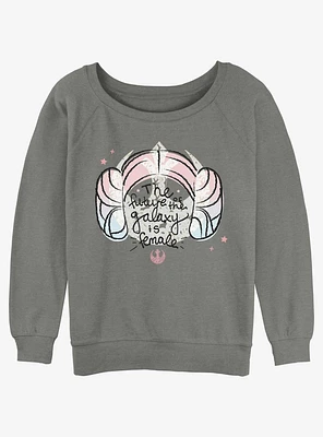 Star Wars The Future Is Female Womens Slouchy Sweatshirt