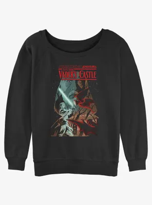Star Wars Vader's Castle Womens Slouchy Sweatshirt