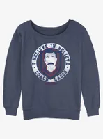 Ted Lasso Believer Womens Slouchy Sweatshirt