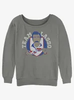 Ted Lasso Tea Time Womens Slouchy Sweatshirt