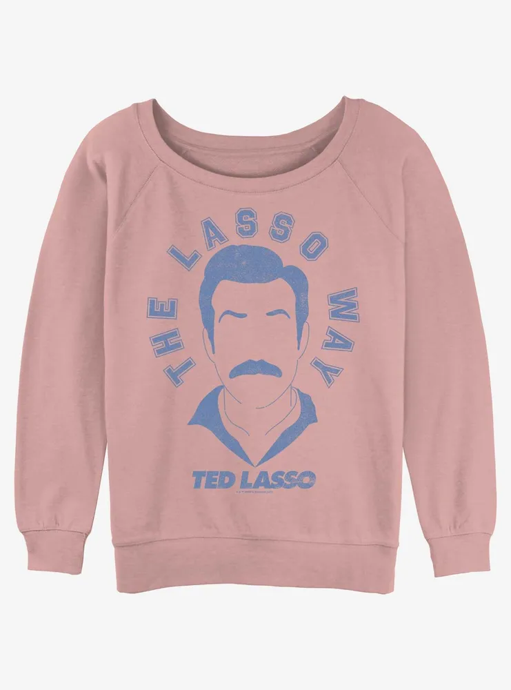 Ted Lasso The Way Womens Slouchy Sweatshirt