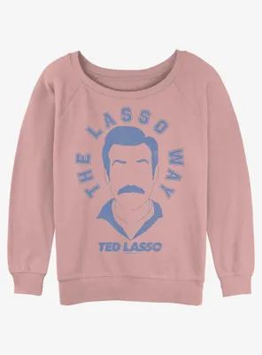 Ted Lasso The Way Womens Slouchy Sweatshirt