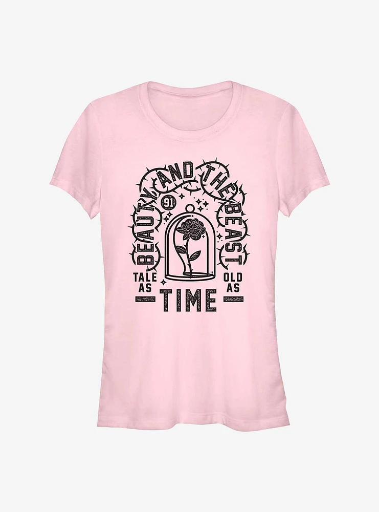 Disney Batb Tale As Old Time Tat Look Girls T-Shirt