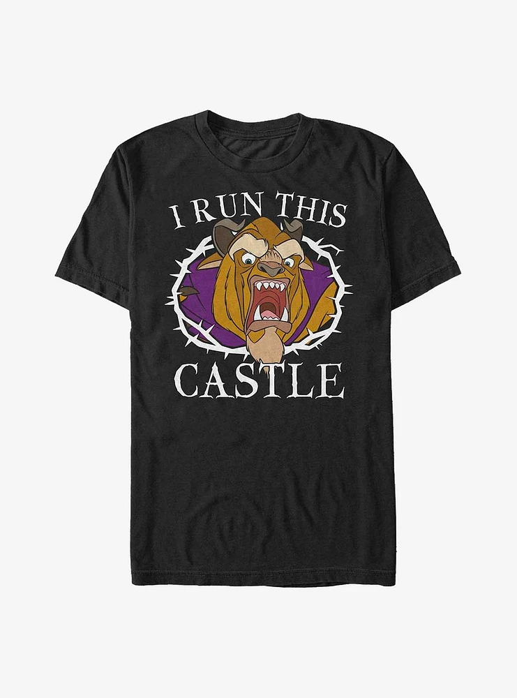 Disney Beauty Beast I Run This Castle T-Shirt