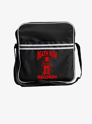 Rocksax Death Row Records Logo Zip Top Record Crossbody Bag
