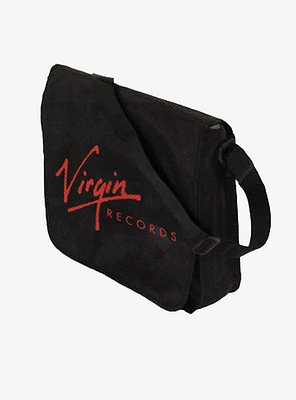 Rocksax Virgin Records Flap Top Record Crossbody Bag