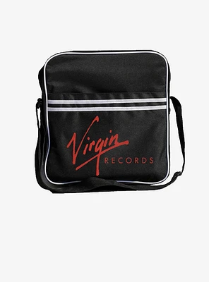 Rocksax Virgin Records Zip Top Vinyl Record Crossbody Bag