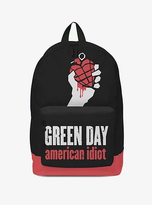 Rocksax Green Day American Idiot Backpack