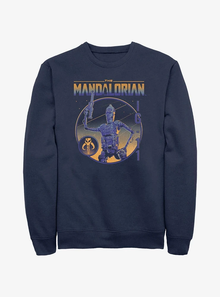 Star Wars The Mandalorian IG-11 Statue Sweatshirt