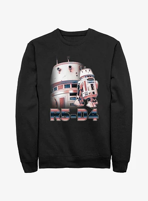 Star Wars The Mandalorian Droid R5-D4 Sweatshirt