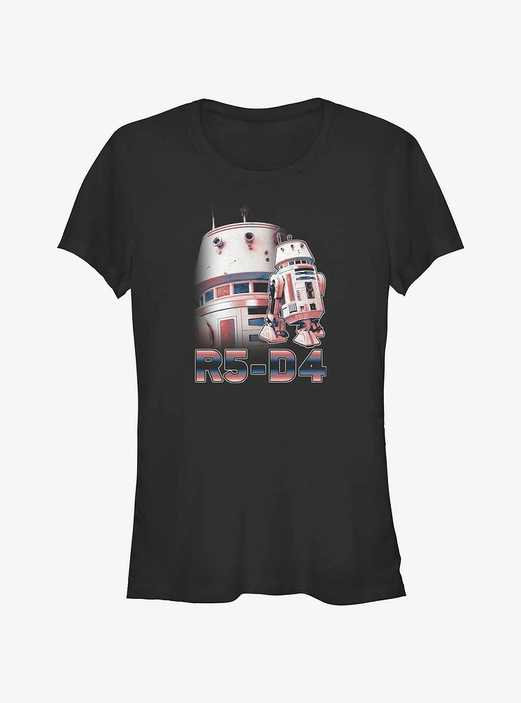 Star Wars The Mandalorian Droid R5-D4 Girls T-Shirt