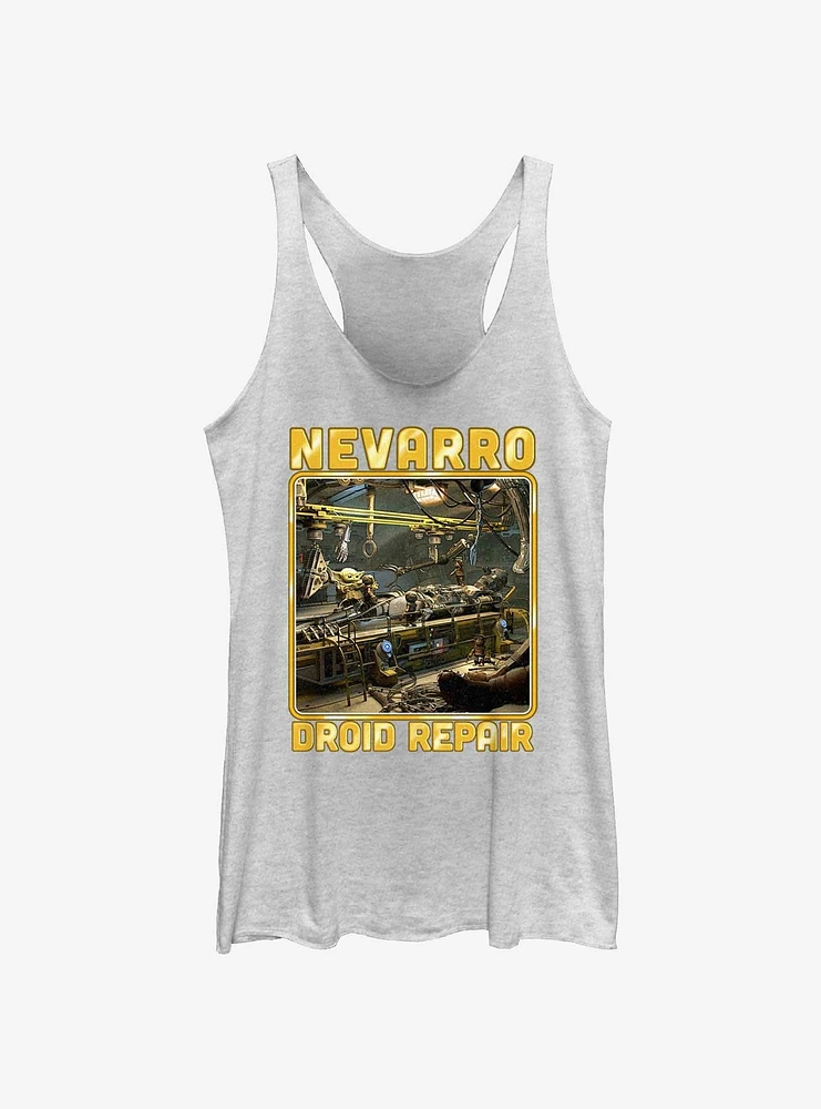 Star Wars The Mandalorian Nevarro Droid Repair Girls Tank