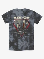 Star Wars The Mandalorian Pirate King Gorian Shard Tie-Dye T-Shirt