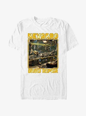 Star Wars The Mandalorian Nevarro Droid Repair T-Shirt
