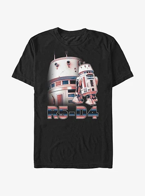 Star Wars The Mandalorian Droid R5-D4 T-Shirt