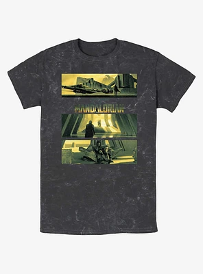Star Wars The Mandalorian Bo-Katan's Castle On Kalevala Mineral Wash T-Shirt