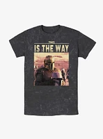 Star Wars The Mandalorian Initiation Mineral Wash T-Shirt