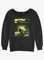 Star Wars The Mandalorian Bo-Katan's Castle On Kalevala Slouchy Sweatshirt