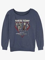 Star Wars The Mandalorian Pirate King Gorian Shard Slouchy Sweatshirt