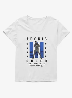 Creed III Adonis LA Heavyweight Championship Womens T-Shirt Plus