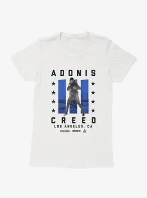 Creed III Adonis LA Heavyweight Championship womens T-Shirt