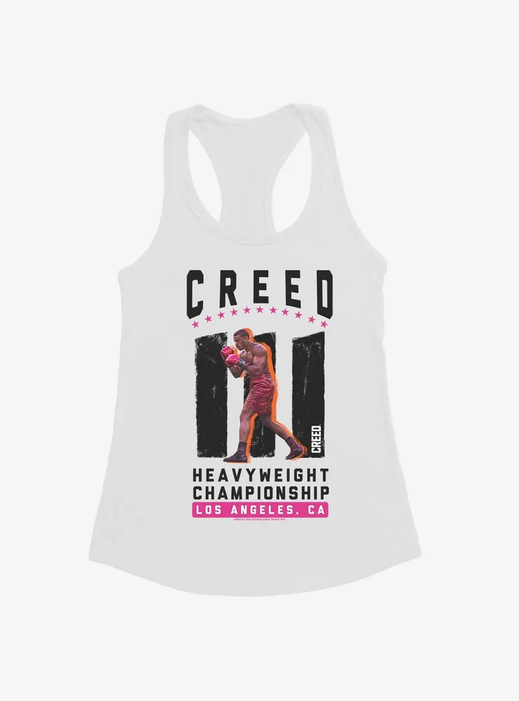 Creed III Heavyweight Championship LA Womens Tank Top