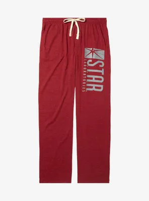 DC Comics The Flash Star Laboratories Quarter Panel Sleep Pants - BoxLunch Exclusive
