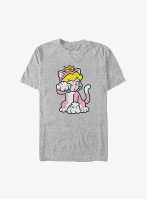 Nintendo Super Mario Bros. Cat Peach Solo Big & Tall T-Shirt