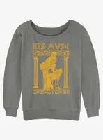 Disney Hercules His Muse Meg Womens Slouchy Sweatshirt