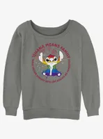 Disney Lilo & Stitch Ohana Pride Womens Slouchy Sweatshirt