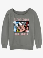 Marvel Thor Mighty Season Womens Slouchy Sweatshirt