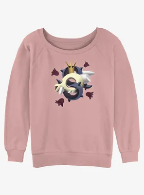 Disney The Owl House King Vines Womens Slouchy Sweatshirt