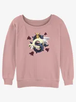 Disney The Owl House King Vines Womens Slouchy Sweatshirt