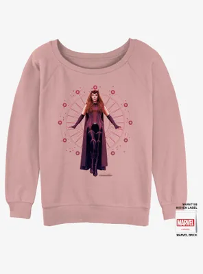Disney WandaVision Scarlet Witch Womens Slouchy Sweatshirt