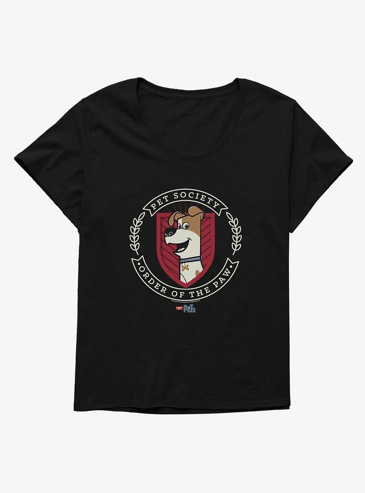 The Secret Life of Pets Max Pet Society Girls T-Shirt Plus