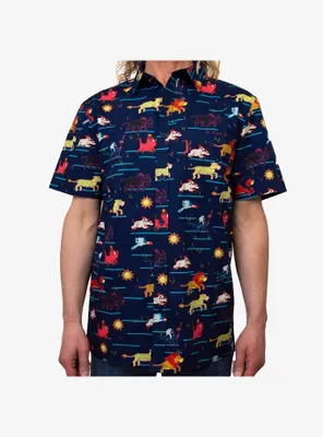 Disney The Lion King Stampede Woven Button-Up