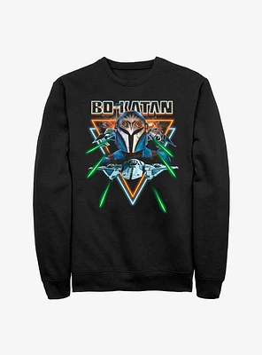 Star Wars The Mandalorian Bo-Katan Dogfight Sweatshirt