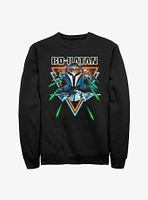 Star Wars The Mandalorian Bo-Katan Dogfight Sweatshirt