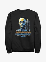 Star Wars The Mandalorian Amnesty Scientist Dr. Penn Pershing Sweatshirt