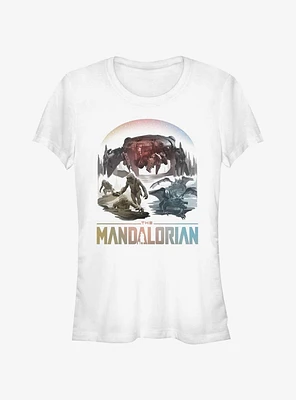 Star Wars the Mandalorian Living Waters Mines of Mandalore Girls T-Shirt